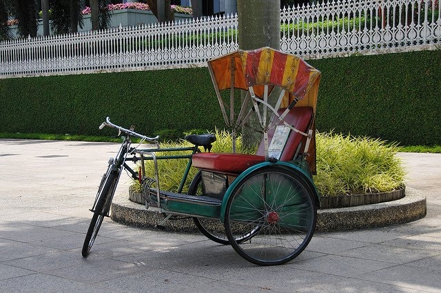 Велорикши в Сингапуре