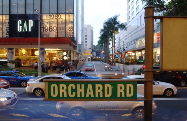 Улица Орчард-роуд (Orchard Road, The Golden Mile, Золотая Миля)