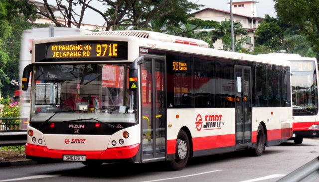 Городские автобусы в Сингапуре (Singapore Public Bus)